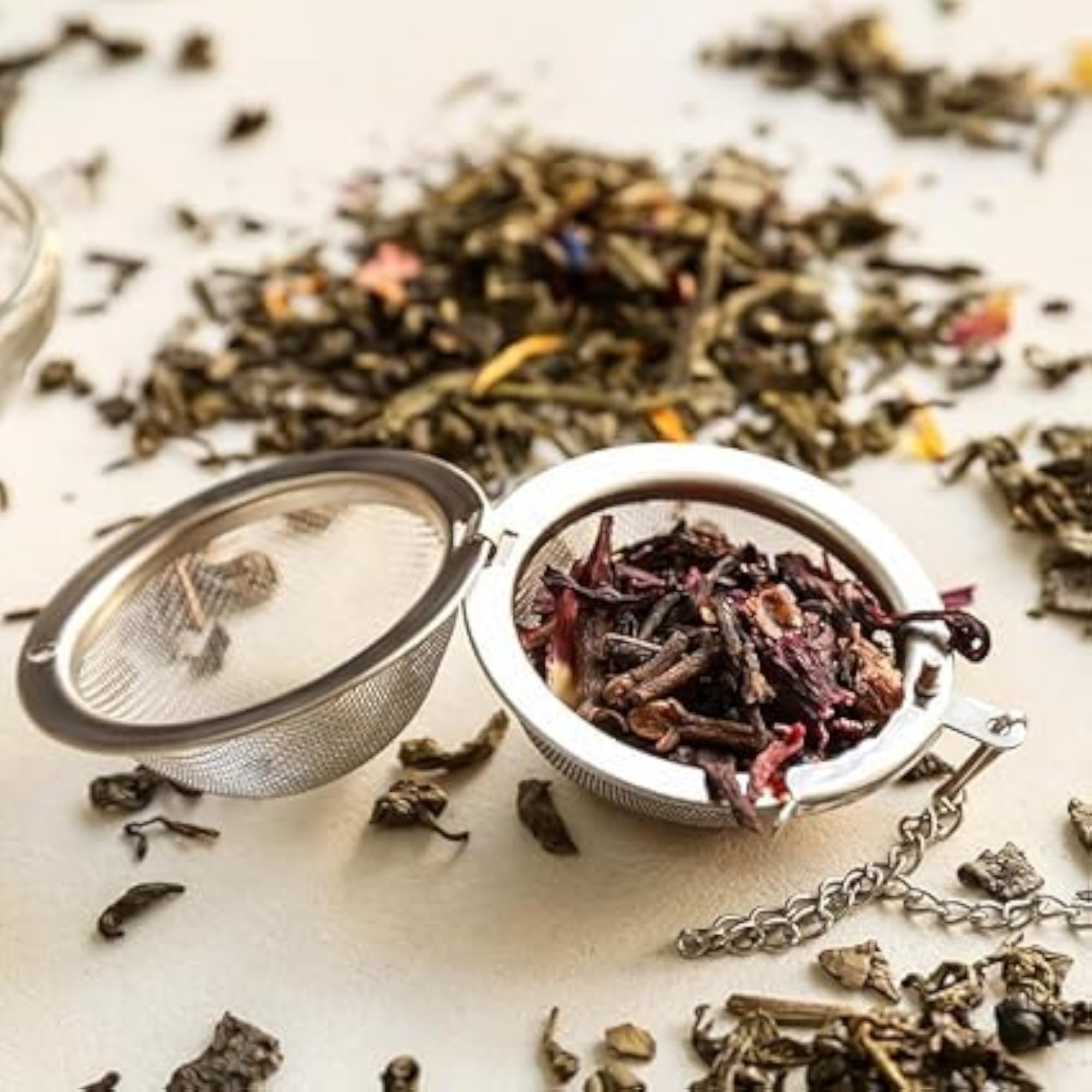Small Stainless Steel Tea Strainer for Spices and Loose Tea